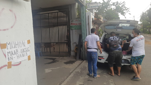 Stok oksigen di Bogor langka. Foto: Dok. Istimewa