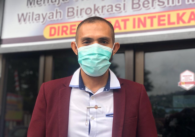 Kuasa hukum korban, Roslan. Foto: Samsul Hi Laijou/cermat