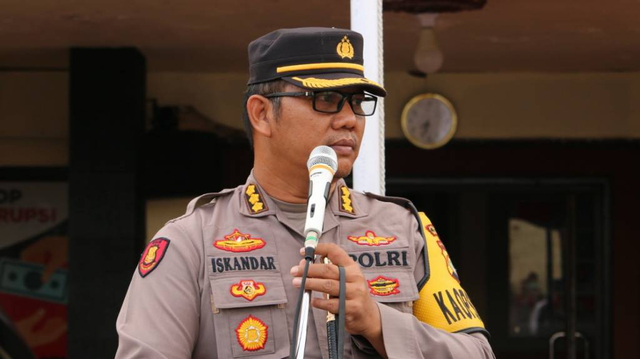 Kapolresta Mamuju, Kombes Pol Iskandar. Foto: Dok. Polda Sulbar