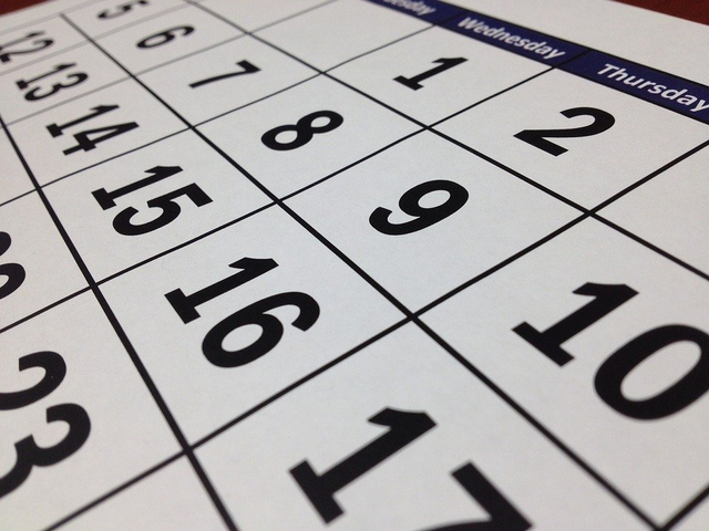 Deretan Nama Hari dalam Bahasa Inggris, Foto: Pixabay 