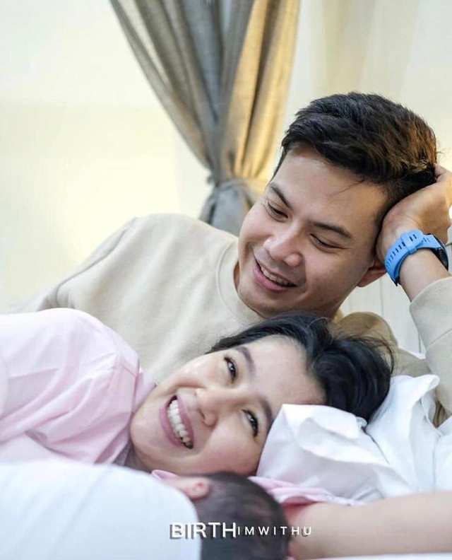 Arie Andika dan Ardina Rasti. Foto: Instagram @birth.imwithu via @arieandika10