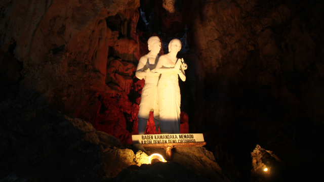 Diorama Raden Kamandaka dan Dewi Ciptoroso|Foto: Retno Ayuningrum