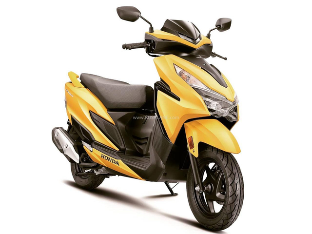Tampilan depan Honda Grazia 125. Foto: dok. Motorbeam