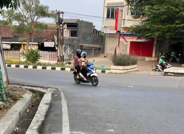 Lawan arus di Universitas Lampung, Rabu (7/7/2021) | Foto: Lampung Geh