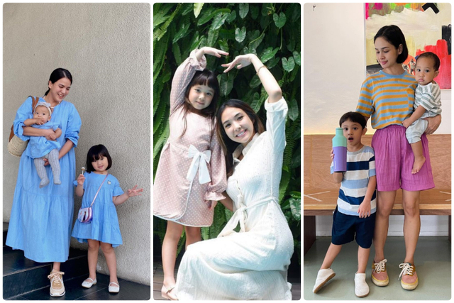 Artis yang mencoba fitur Instagram Reels bareng anaknya. Foto: Instagram