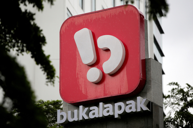 Logo Bukalapak. Foto: REUTERS/Willy Kurniawan