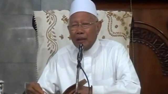 KH. Abdul Rasyid Abdullah Syaafi'i. Foto: Youtube Al Barokah