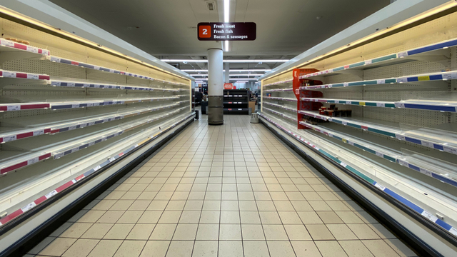 Panic Buying menyebabkan habisnya stok barang dalam waktu singkat (Sumber foto : Unsplash.com)