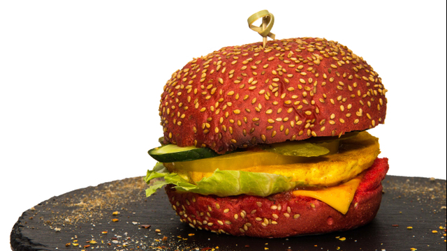 Ilustrasi burger. Foto: Shutterstock
