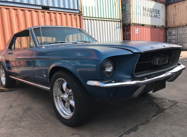 Ford Mustang 289 dilelang Bea Cukai Tanjung Priok. Foto: dok. Bea Cukai Tanjung Priok