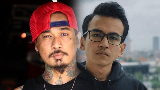 Jerinx dan Adam Deni. Foto: Instagram/@jrxsid dan @adngrk