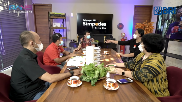 Bersama BRI Simpedes, Raffi Ahmad mengembangkan potensi UMKM di Indonesia. Foto: Youtube/RANS Entertaiment
