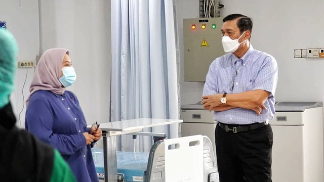 Luhut Binsar Pandjaitan. Foto: Instagram/@luhut.pandjaitan