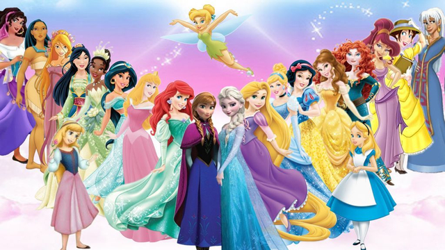 Ilustrasi Disney Princess. Foto: Pinter
