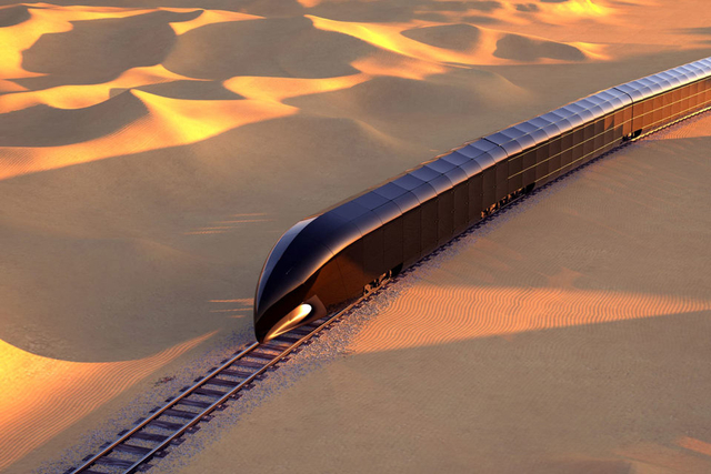 Kereta mewah bak istana berjalan seharga Rp 5 triliun.
 Foto: Dok. Thierry Gaugain