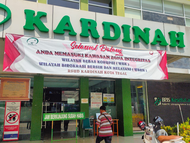 Rumah Sakit Umum Daerah (RSUD) Kardinah, Kota Tegal. (Foto: Setyadi)