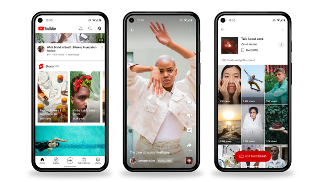 YouTube Shorts. Foto: YouTube