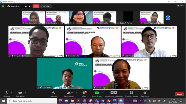 Summer Course Sekolah Vokasi IPB University Bicarakan Pentingnya Inovasi dan Integrasi Antar Sektor