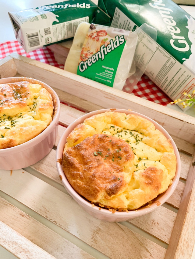 Sajian souffle keju kentang. (Dok; Greenfields) 