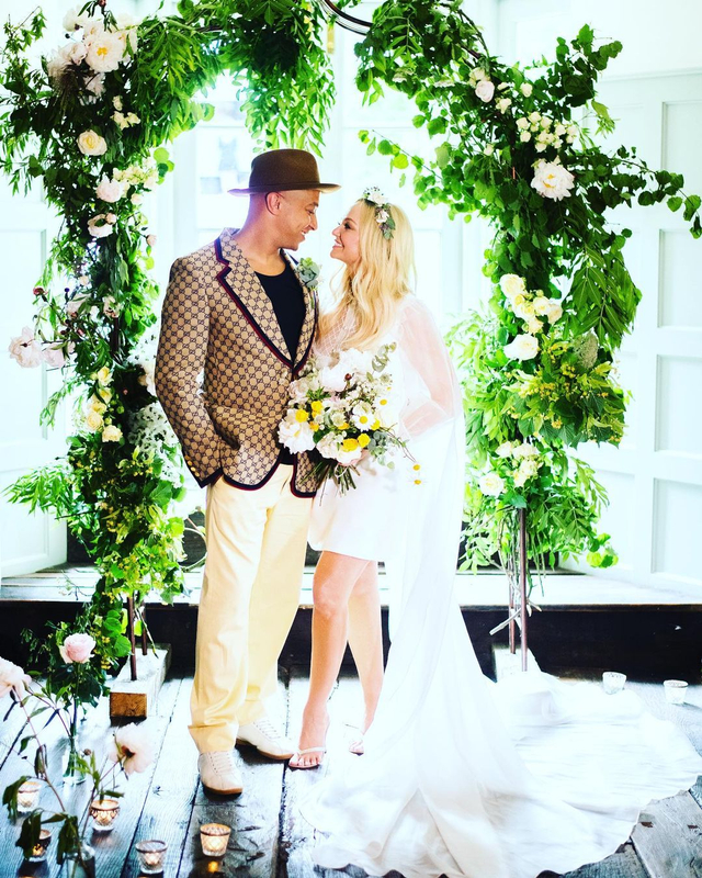 Potret Pernikahan Emma Bunton dan Jade Jones Foto: Instagram @emmaleebunton