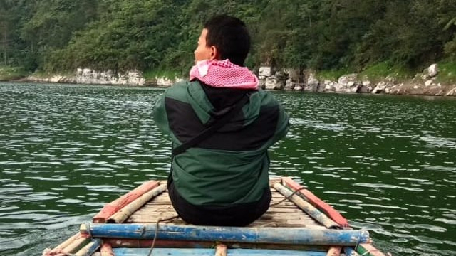 Illustrasi di Telaga Menjer. Foto: Dokumentasi Pribadi