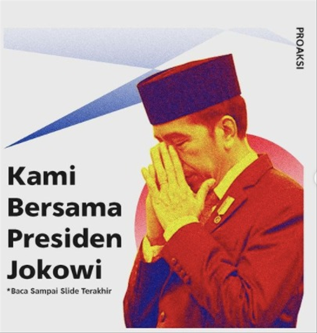 Poster karya BEM FISIP Unpad. Foto: Instagram/@bemfisipunpad