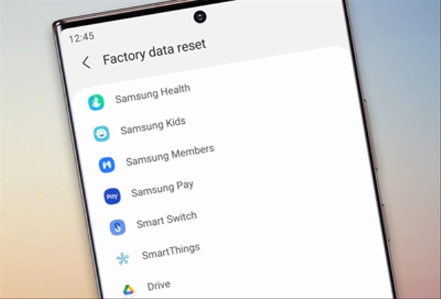Ilustrasi cara reset HP Samsung. Foto: Samsung.