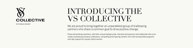 Victoria's Secret's New Campaign, VS Collective (Source : victoriassecret.com)