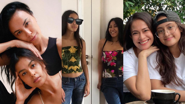 Potret kedekatan selebriti dan anaknya yang seperti adik & kakak. Dok. Instagram
