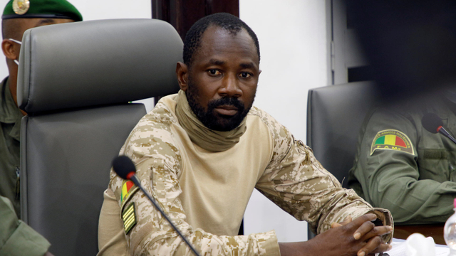 PLT Presiden Mali, Assimi Goita. Foto: AFP