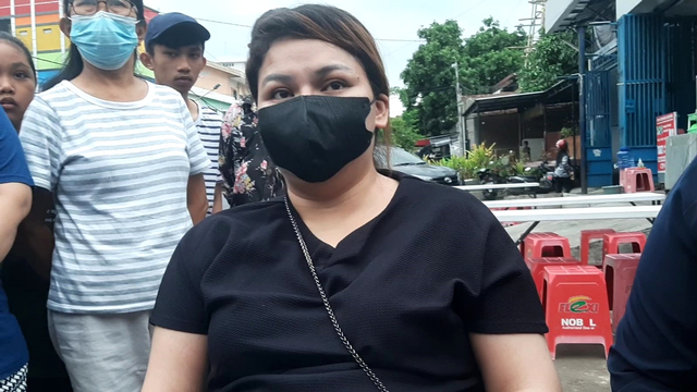 Amriana (34), ibu pemilik warkop yang menjadi korban pemukulan anggota Satpol PP Gowa. Foto: Dok. Istimewa