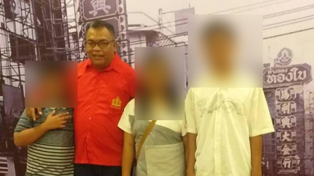 N (16), D (14) dan R (12), tiga anak yang kini yatim piatu lantaran ayahnya meninggal akibat COVID-19
