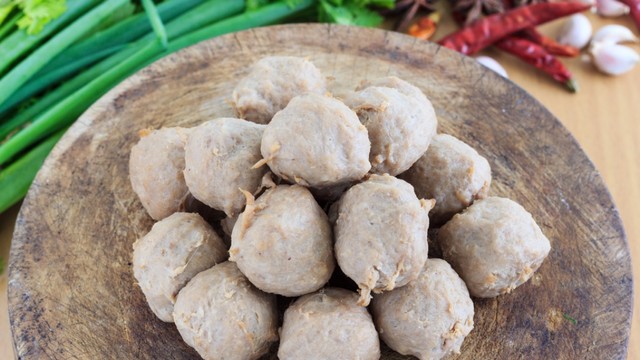 Ilustrasi bakso sapi. Foto: Shutter Stock
