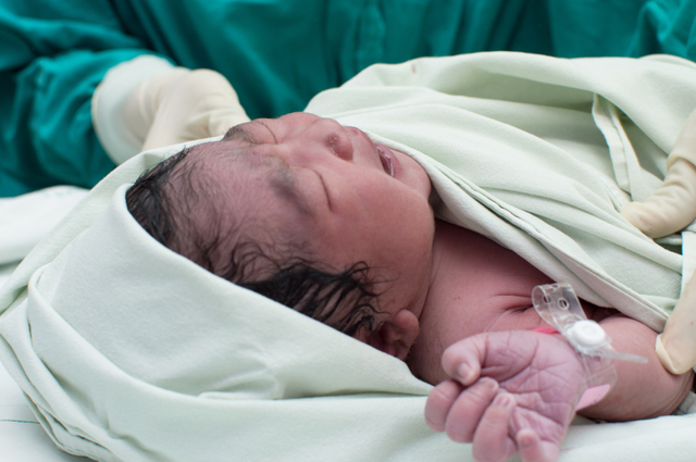 Ilustrasi bayi baru lahir Foto: Shutterstock