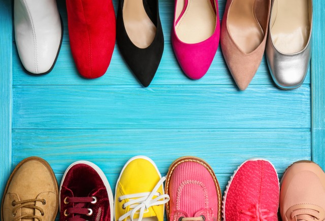 Ilustrasi jenis sepatu. Foto: Shutter Stock