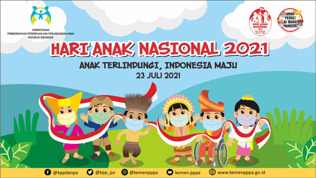 Hari Anak Nasional 2021. Dok. Kemen PPPA