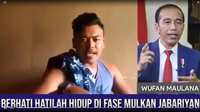 Viral pemuda hina Jokowi dan sebut di Aceh tak ada COVID-19. Foto: Dok. Istimewa