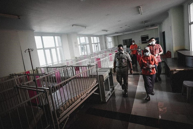 Gubernur Provinsi DKI Jakarta Anies Baswedan berkunjung ke RSUD Budhi Asih dan RSKD Duren Sawit. Foto: Pemprov DKI Jakarta