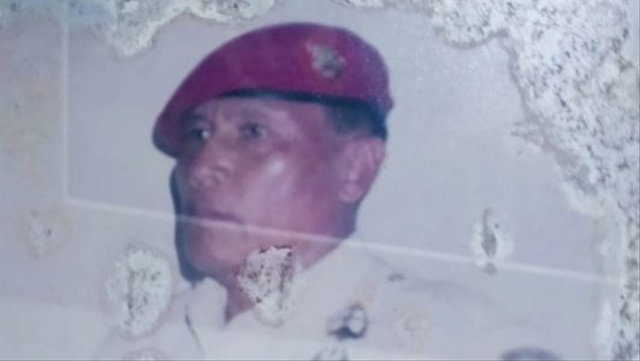Serma KKO (Purn) H. Samuri, pengangkat jenazah pahlawan revolusi meninggal dunia.  Foto: Dispen Marinir