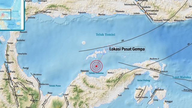Fakta-fakta Gempa 6,3 Magnitudo di Tojo Una-Una, Sulteng 