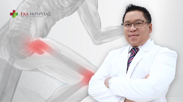 Dokter Ricky Hutapea Sp.OT (K), Dokter Spesialis Orthopedi Konsultan Hip and Knee dari Eka Hospital. Foto: Eka Hospital