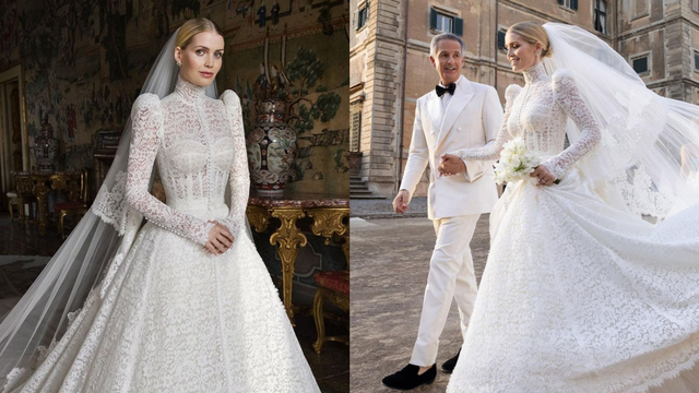 Pernikahan Lady Kitty Spencer Foto: Instagram @kitty.spencer