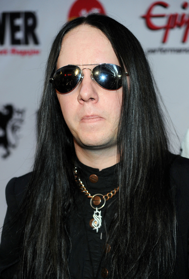 Musisi Joey Jordison dari Slipknot tiba di the 2nd annual Revolver Golden Gods Awards di Club Nokia pada 8 April 2010 di Los Angeles, California. Foto: Frazer Harrison/Getty Images