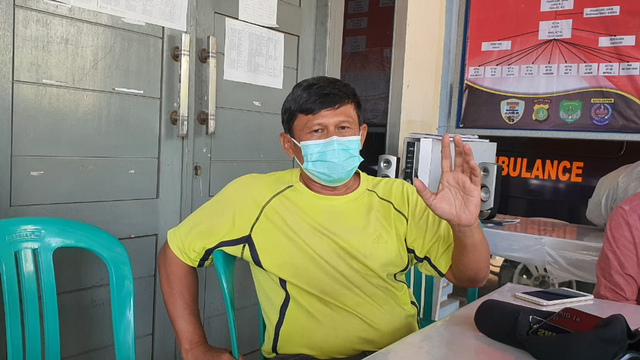 Ketua RW 05, Kelurahan Beji, Kecamatan Beji, Kota Depok, Kuseri. Foto: Dok. Istimewa