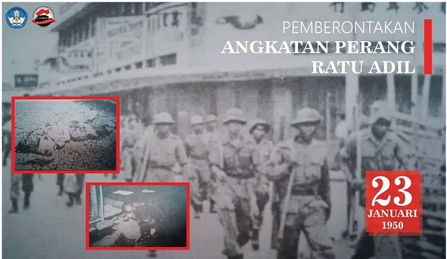 Ilustrasi Latar Belakang Pemberontakan APRA Foto: Kemdikbud