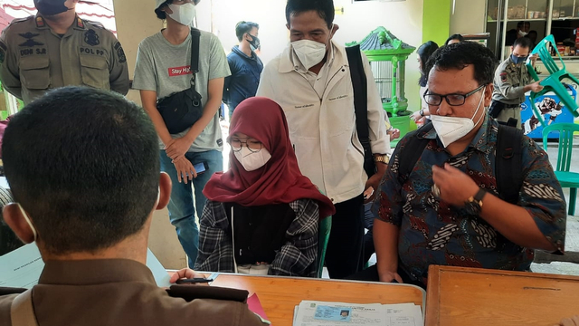 Selebgram TikTok gelar pesta ulang tahun di Bekasi saat PPKM jalani sidang di Kecamatan Bekasi.  Foto: Dok. Istimewa