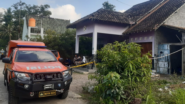 Lokasi rumah korban di Tirtomartani, Kecamatan Kalasan, Sleman. Foto: Dok. Istimewa