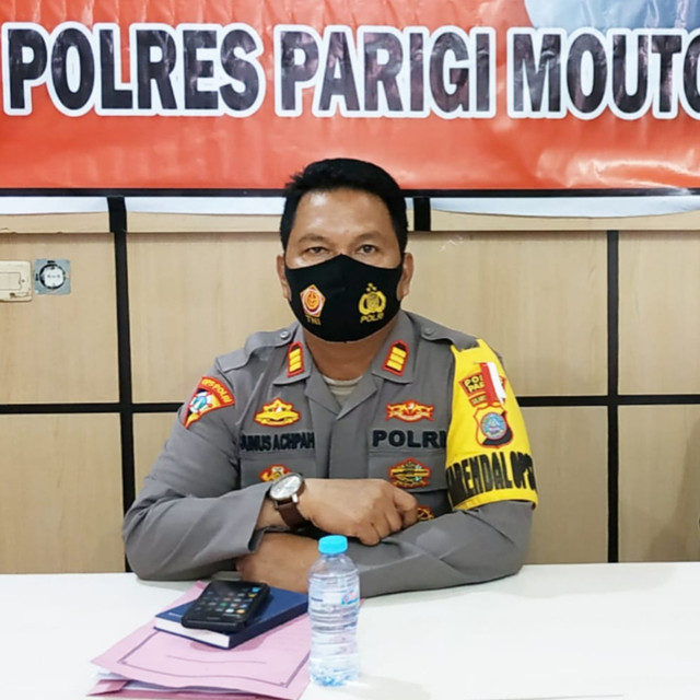 Kabag Ops Polres Parigi Moutong, AKP Junus Achpah. Foto: Istimewa
