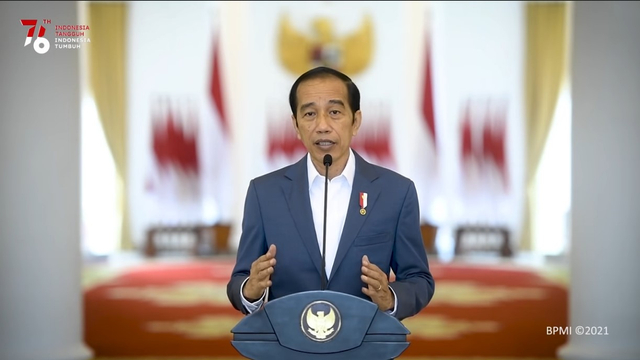 Sambutan Presiden RI pada Launching Core Values dan Employer Branding ASN, 27 Juli 2021 (www.youtube.com/watch?v=_37x5ViniBo)