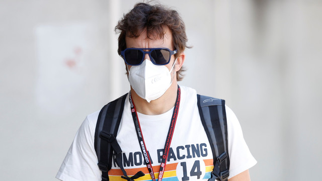 Pebalap F1 Fernando Alonso.